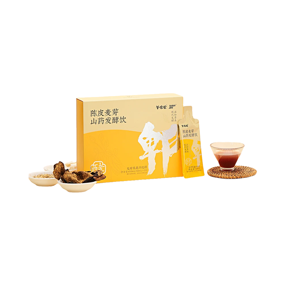 推荐商品：小羊心选 羊爸爸 600ml 陈皮麦芽山药发酵饮 盒装