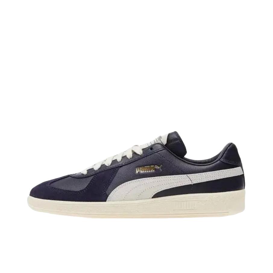推荐商品：【朴彩英同款】 Puma/彪马 Army trainer OG 板鞋 德训鞋 防滑耐磨轻便复古 深蓝色