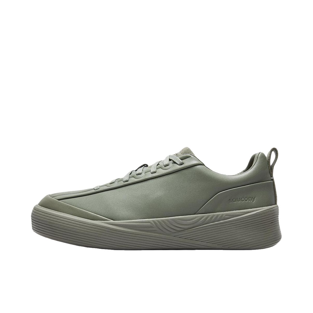 推荐商品：Saucony/索康尼 1898系列 跑鞋 情侣运动休闲百搭牛皮轻量回弹设计师款小白鞋 绿色