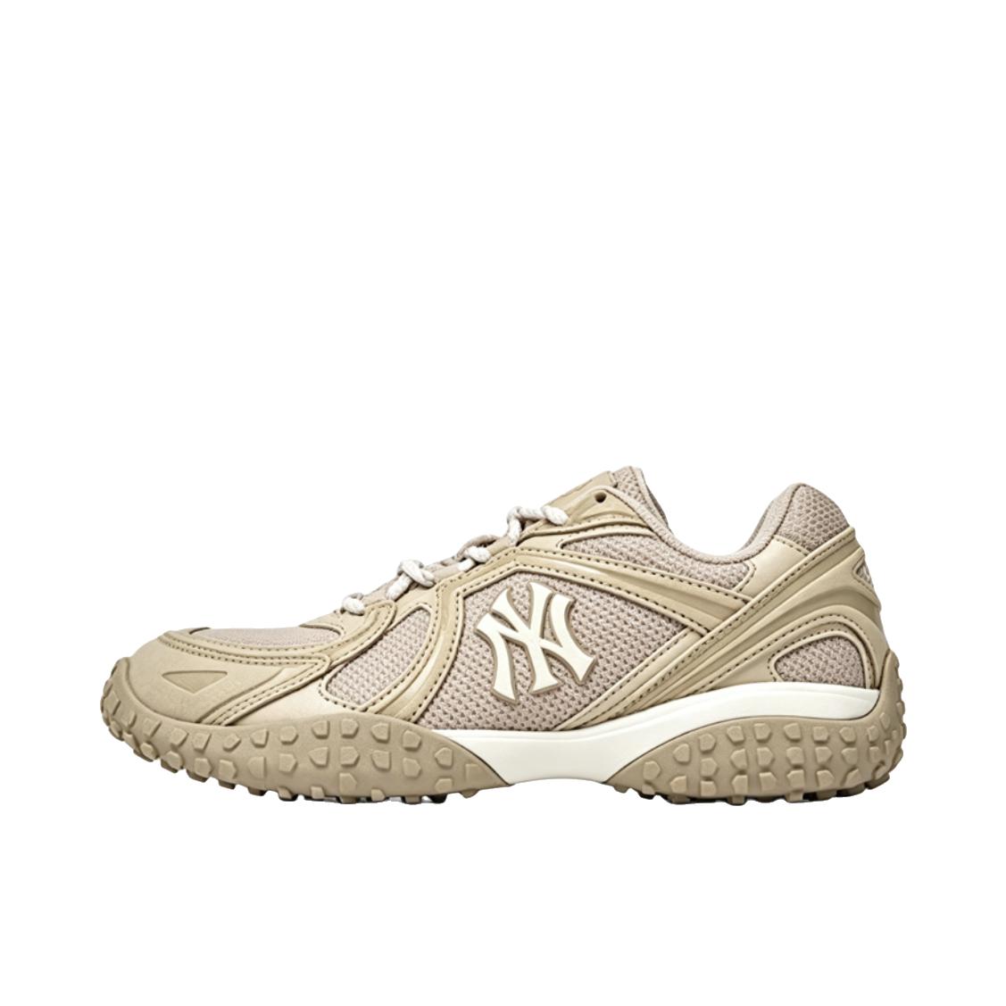 推荐商品：MLB 老爹鞋 透气时尚舒适百搭 3ACVTL16N 纽约洋基队/米色/黄色