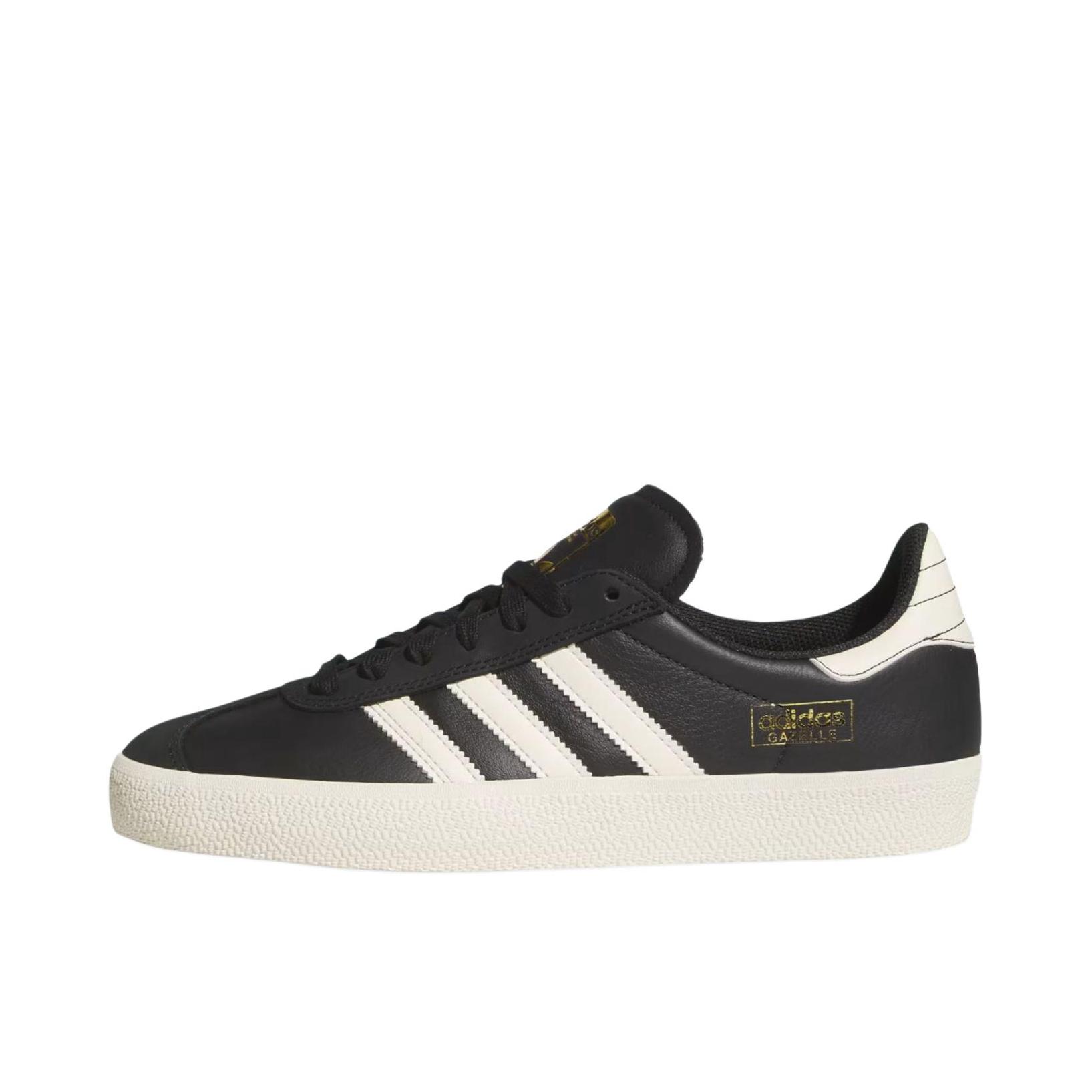 推荐商品：adidas Originals Gazelle T头鞋 德训鞋 板鞋 轻便复古薄底舒适百搭减震耐磨贴合圆头 低帮/深黑色