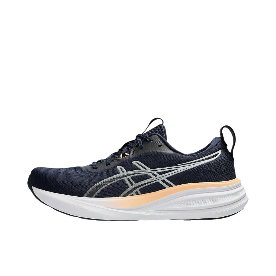 推荐商品：Asics/亚瑟士 GEL-PULSE 17 跑鞋 舒适休闲百搭时尚贴合防水缓震支撑减震回弹网布圆头 午夜/明亮太阳石