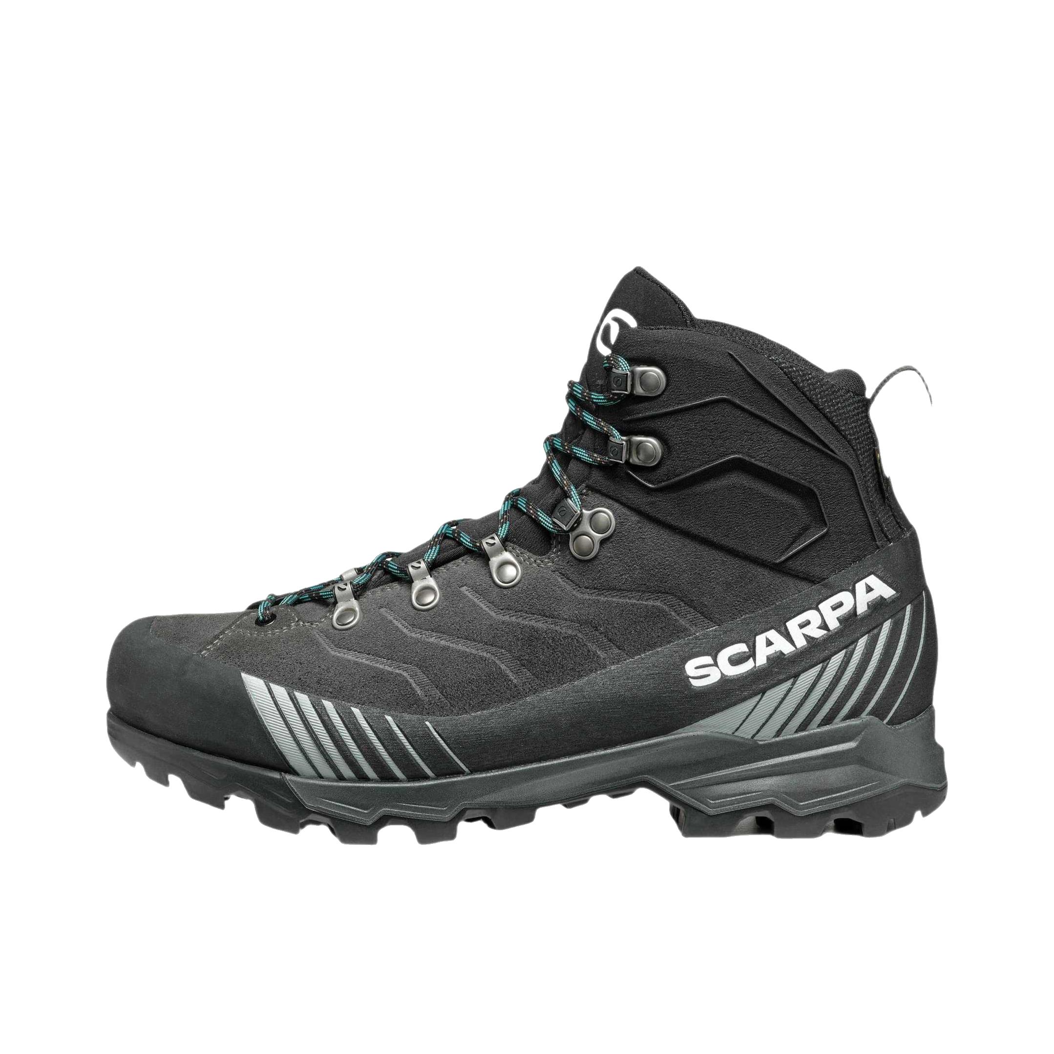 推荐商品：Scarpa/思卡帕 Ribelle TRK GTX 徒步鞋 户外鞋 舒适防滑耐磨 黑色/灰色