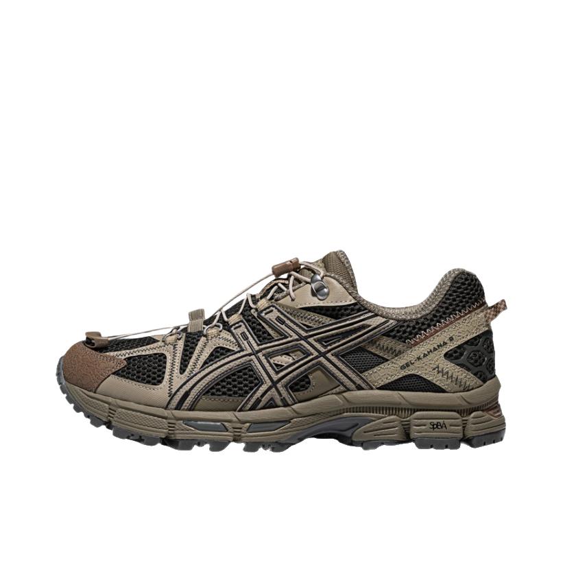 推荐商品：Asics/亚瑟士 Gel-Kahana 8 FL 越野跑鞋 潮流复古防滑耐磨 暗绿色/土灰色
