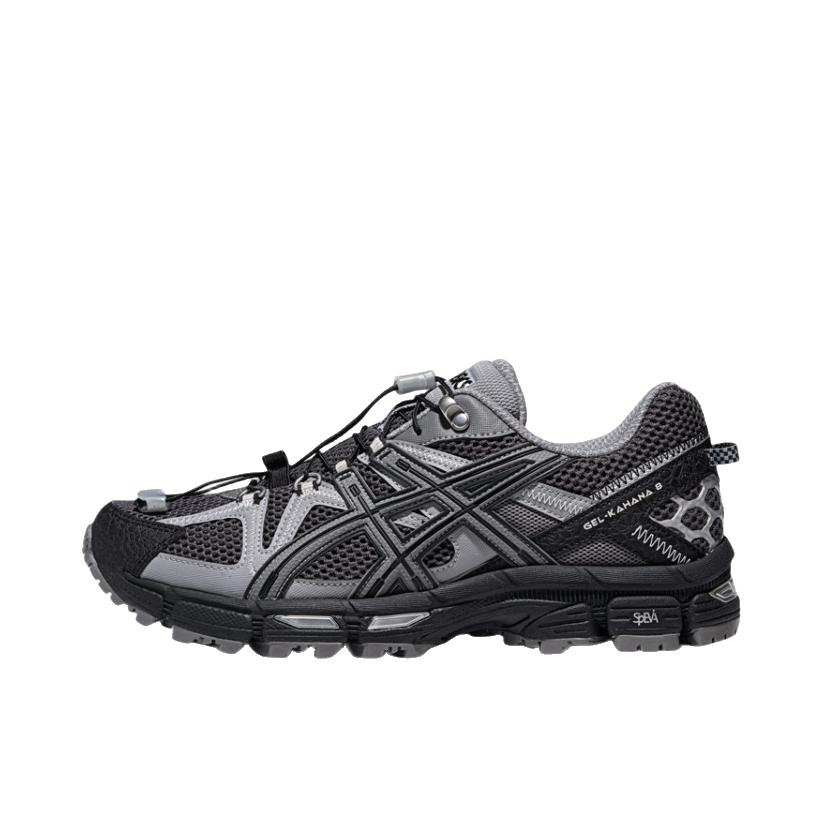 推荐商品：Asics/亚瑟士 Gel-Kahana 8 FL 越野跑鞋 潮流复古防滑耐磨 灰色/黑色