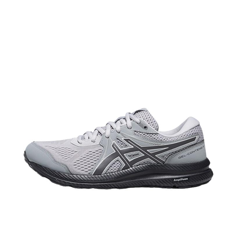 推荐商品：Asics/亚瑟士 Gel-Contend 7 跑鞋 缓震回弹入门级短跑运动平跟轻便 灰色