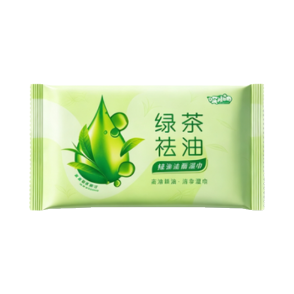 推荐商品：哎小巾 绿茶洁面湿巾