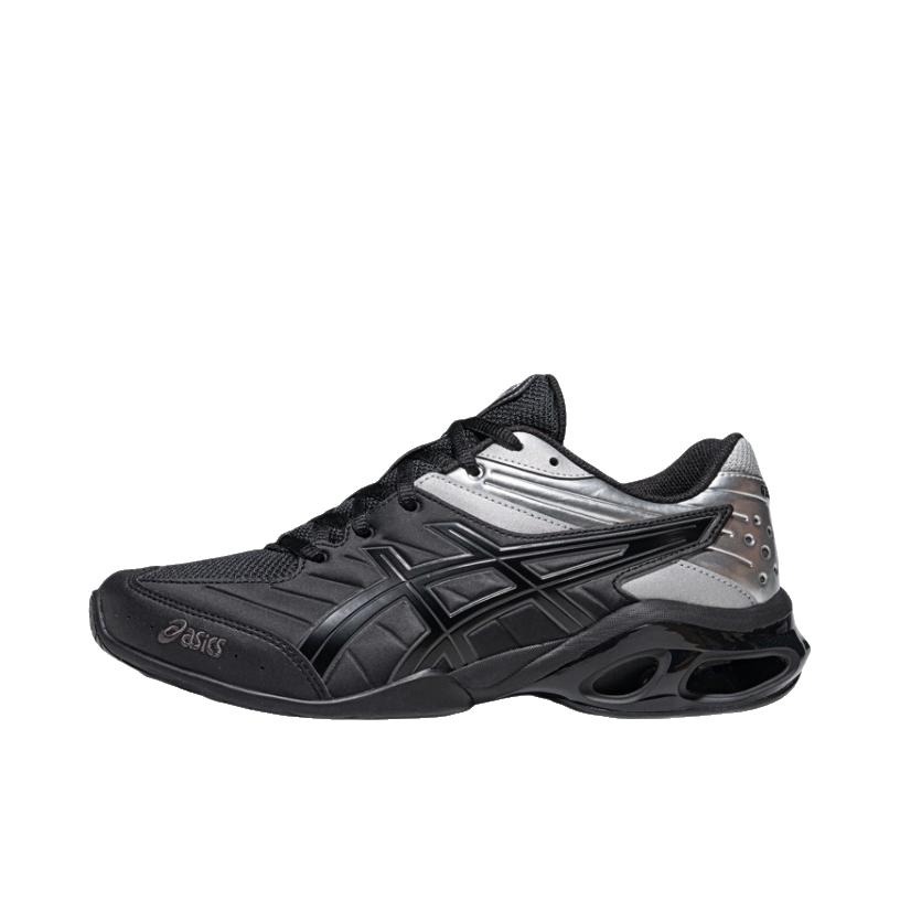 推荐商品：ASICS GEL-KINETIC FR 运动休闲鞋 防滑耐磨透气 黑色/银色 