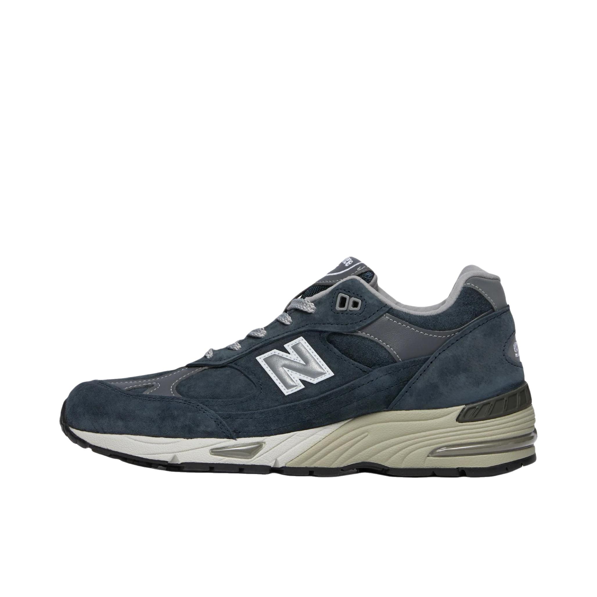 推荐商品：New Balance 991 跑鞋 舒适减震防滑耐磨织物网布透气经典复古休闲运动百搭通勤贴合 D宽/炭藏蓝