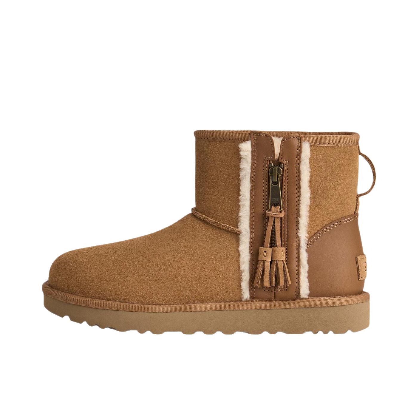 推荐商品：UGG Classic Mini 舒适圆头 休闲 雪地靴 1153473 加绒/栗色