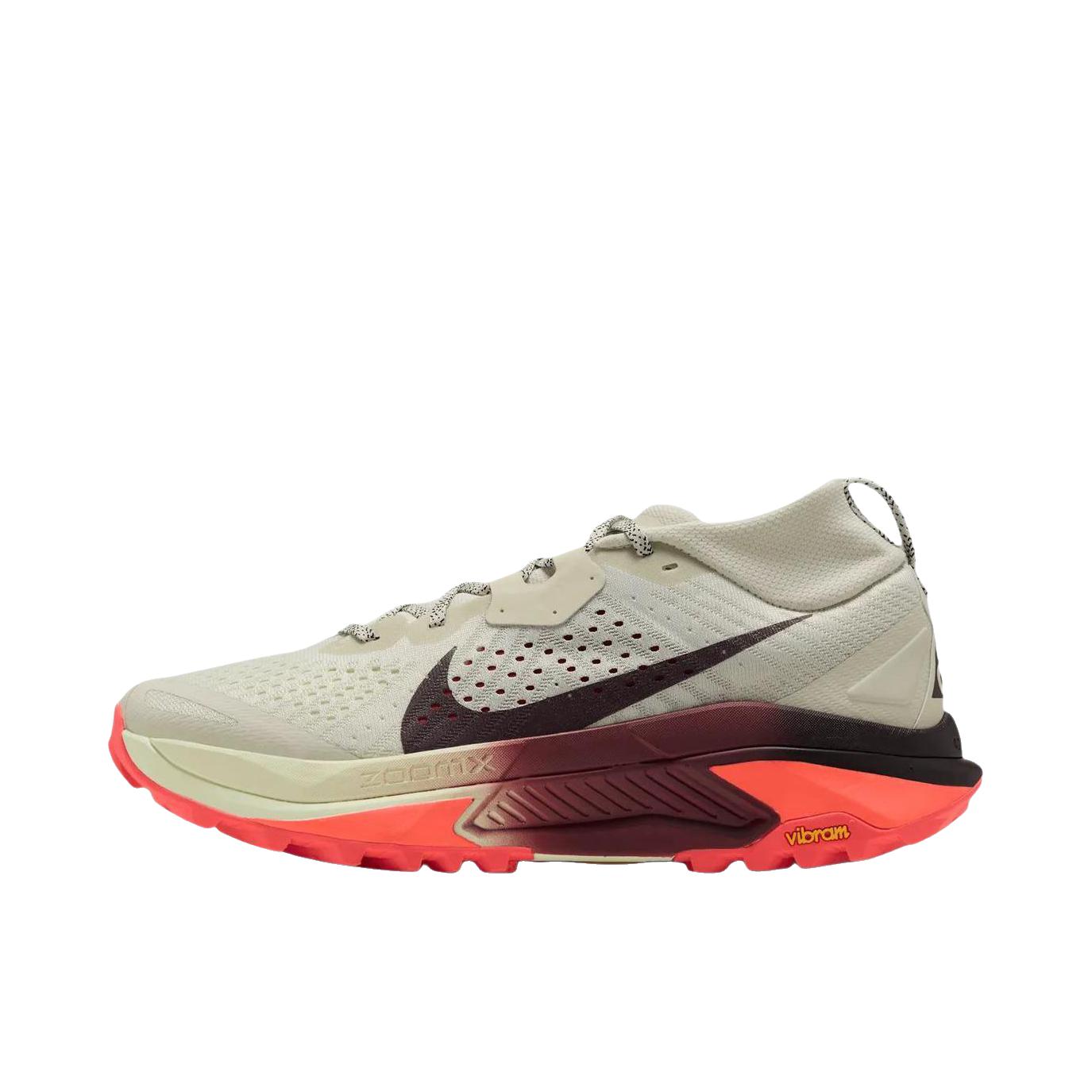 推荐商品：Nike ACG Zegama TRAIL 越野跑鞋 圆头系带舒适 浅骨米白色