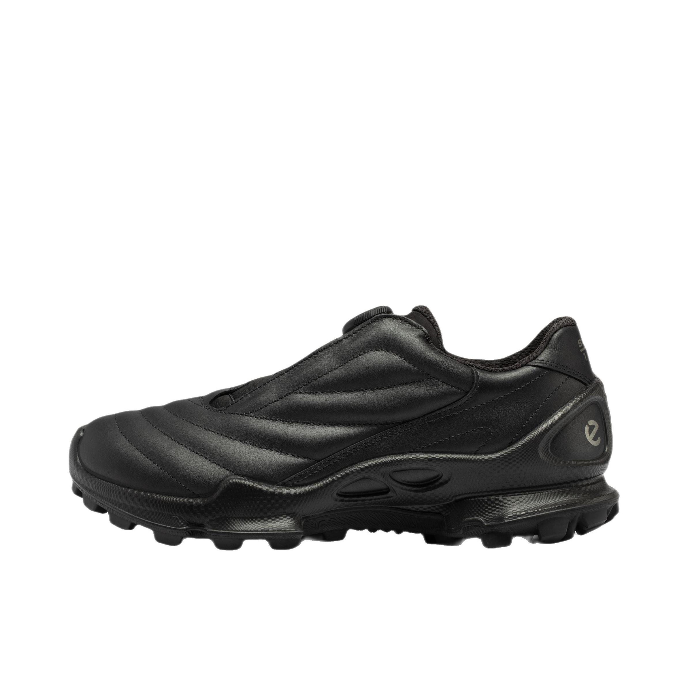 推荐商品：ECCO/爱步 Biom C Trail AW26 运动休闲鞋 旋钮耐磨皮革 黑色