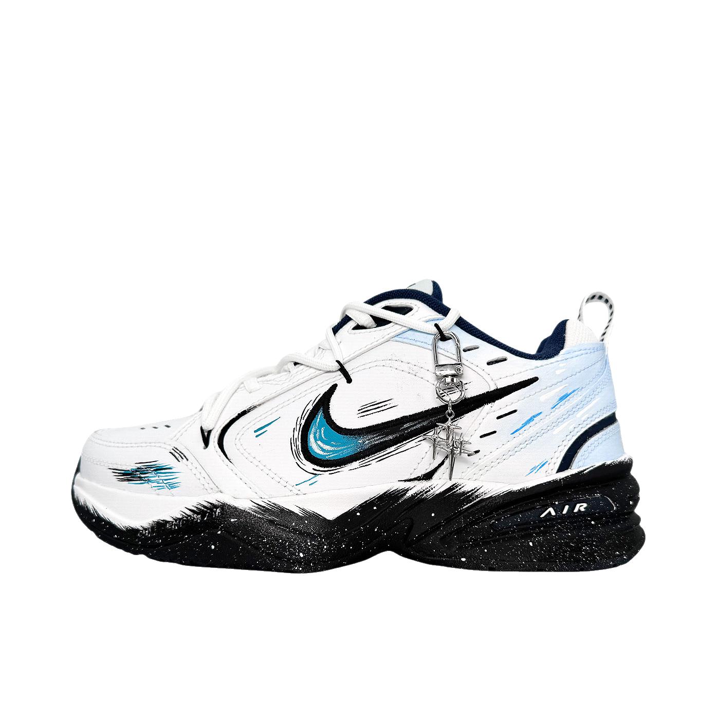 推荐商品：【定制球鞋】 Nike Air Monarch 4 运动休闲鞋 防滑耐磨舒适缓震织物合成革百搭复古 浪绘星芒