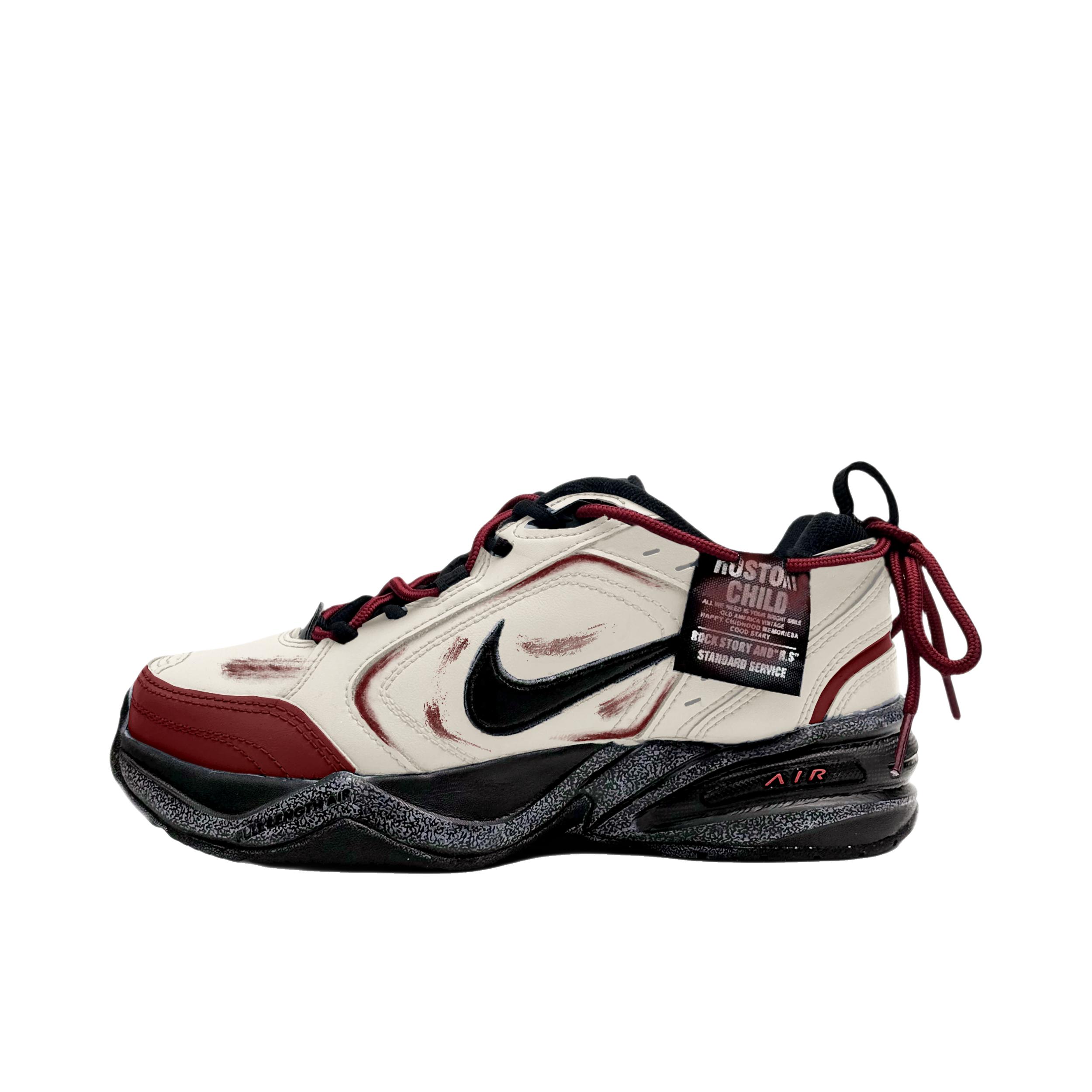 推荐商品：【定制球鞋】 Nike Air Monarch 4 运动休闲鞋 防滑耐磨舒适缓震织物合成革百搭复古 马上有钱