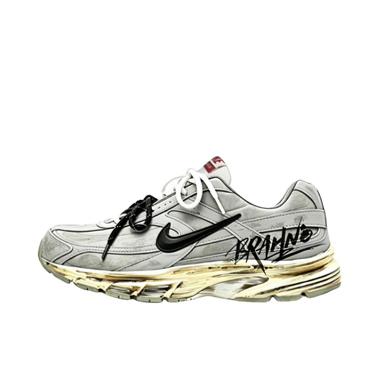 推荐商品：【定制球鞋】 Nike Initiator 跑鞋 做旧机能减震轻便网布透气防滑耐磨织物舒适支撑合成革休闲百搭 旧梦金辉