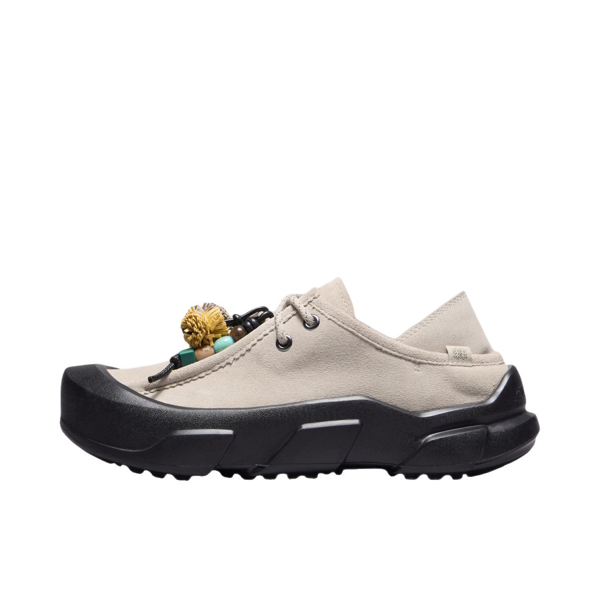推荐商品：KOLON SPORT/可隆 Vibram MOCCASIN 运动休闲鞋 户外休闲鞋中性 浅卡其色