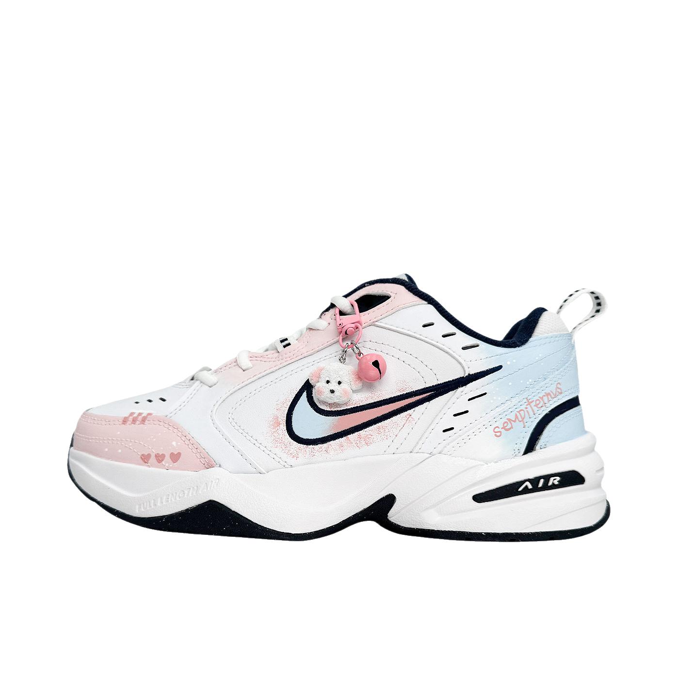 推荐商品：【定制球鞋】 Nike Air Monarch 4 运动休闲鞋 防滑耐磨舒适缓震织物合成革百搭复古 软糖奶狗
