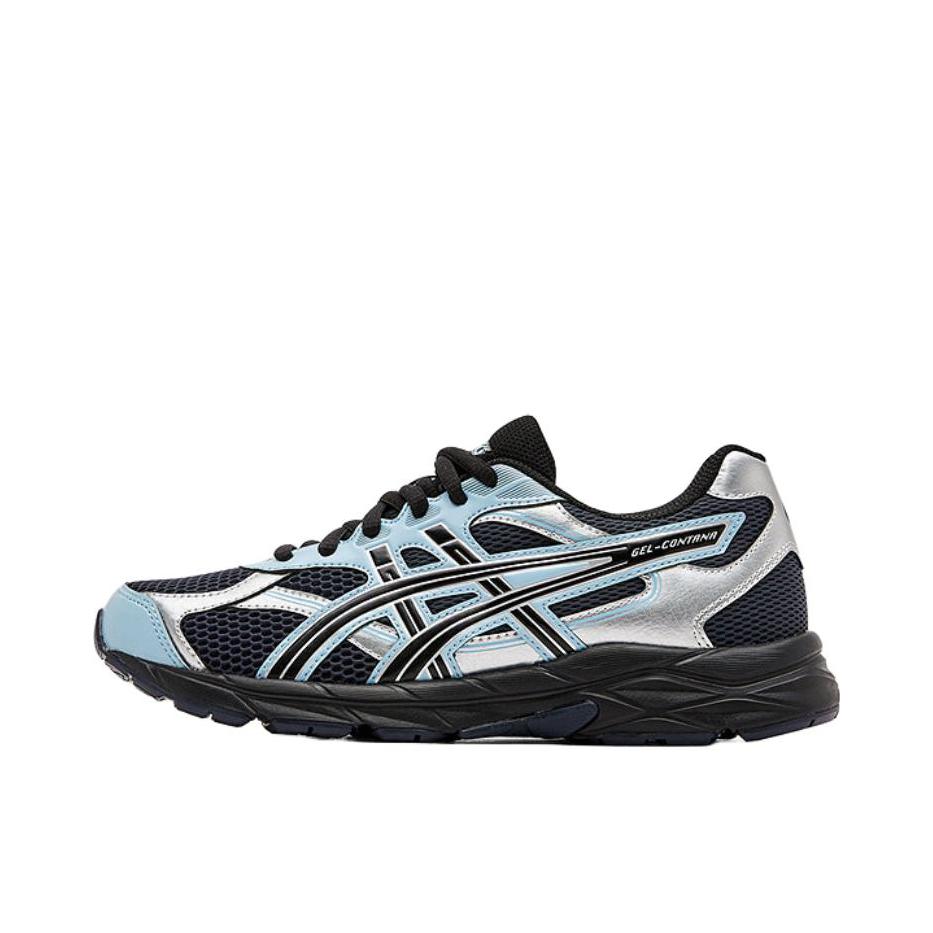 推荐商品：Asics/亚瑟士 Gel-Contana 缓震回弹 灵敏 舒适透气 防滑耐磨 轻便 百搭 支撑 合成革 跑鞋 大童/蓝色/黑色