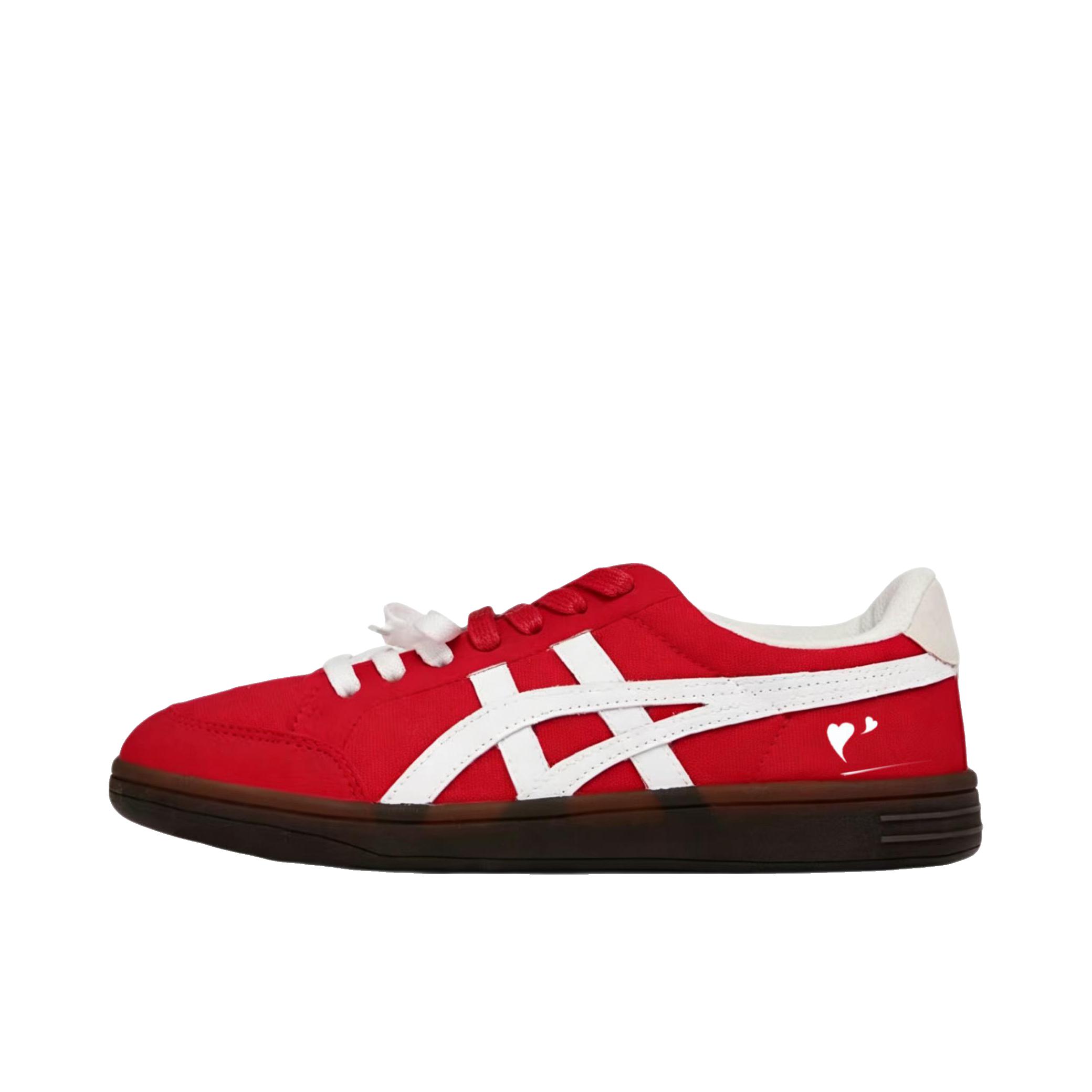 推荐商品：【定制球鞋】Onitsuka Tiger 鬼塚虎 Advanti 简约 防滑 低帮 耐磨 板鞋 红莓甜心