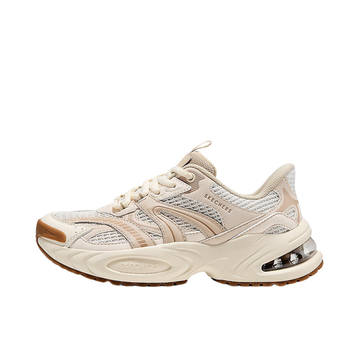 推荐商品：Skechers/斯凯奇 Lifestyle 漫月鞋二代 老爹鞋 缓震气垫增高防滑耐磨舒适回弹百搭 女款/自然色