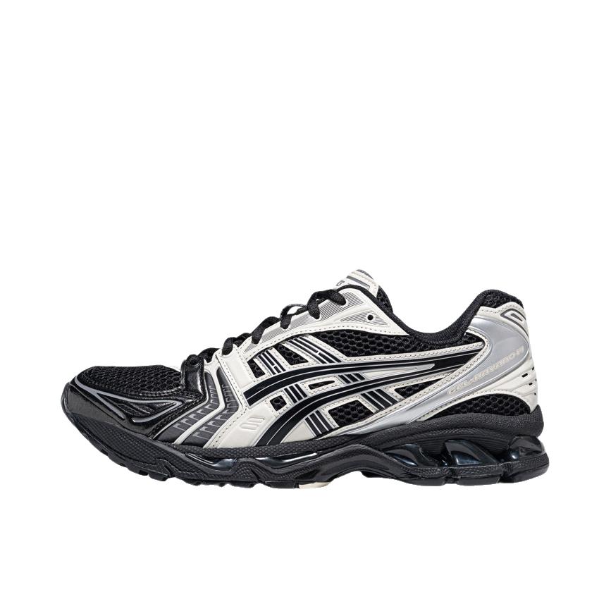 推荐商品：Asics/亚瑟士 Gel-Kayano 14 跑鞋 舒适减震防滑耐磨网面百搭复古慢跑 黑色/奶油