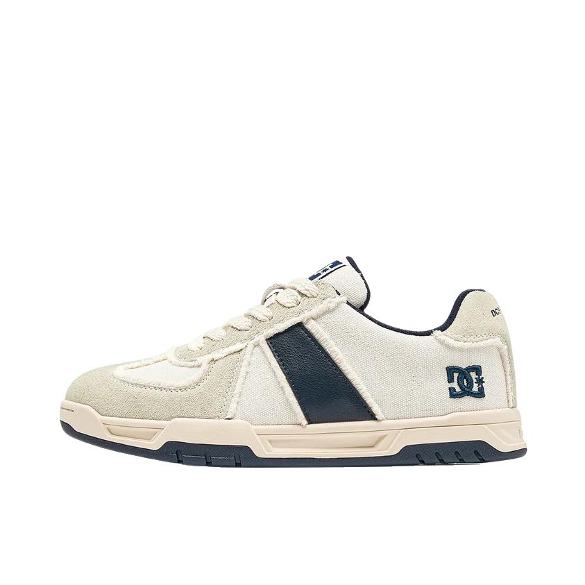 推荐商品：DCSHOECOUSA 板鞋 透气百搭复古 米色/蓝色