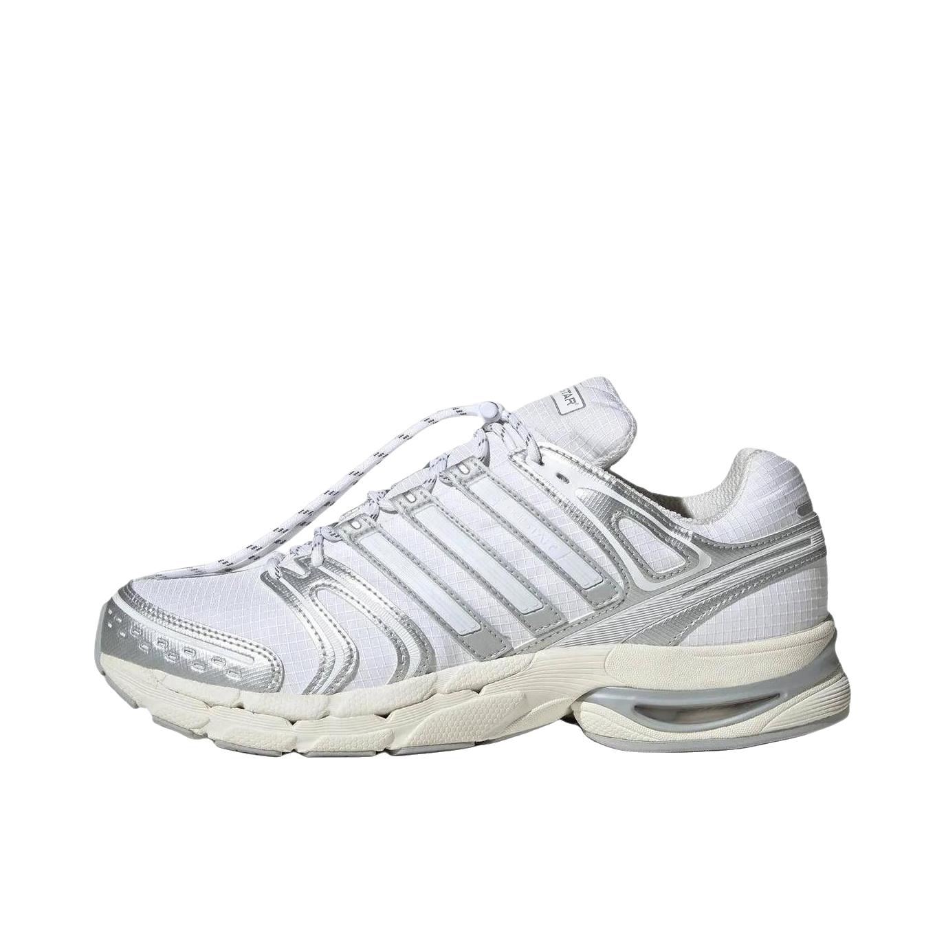 推荐商品：adidas AdiStar Control 5 跑鞋 复古耐磨支撑防滑贴合网面耐穿 抽绳/白色/银色