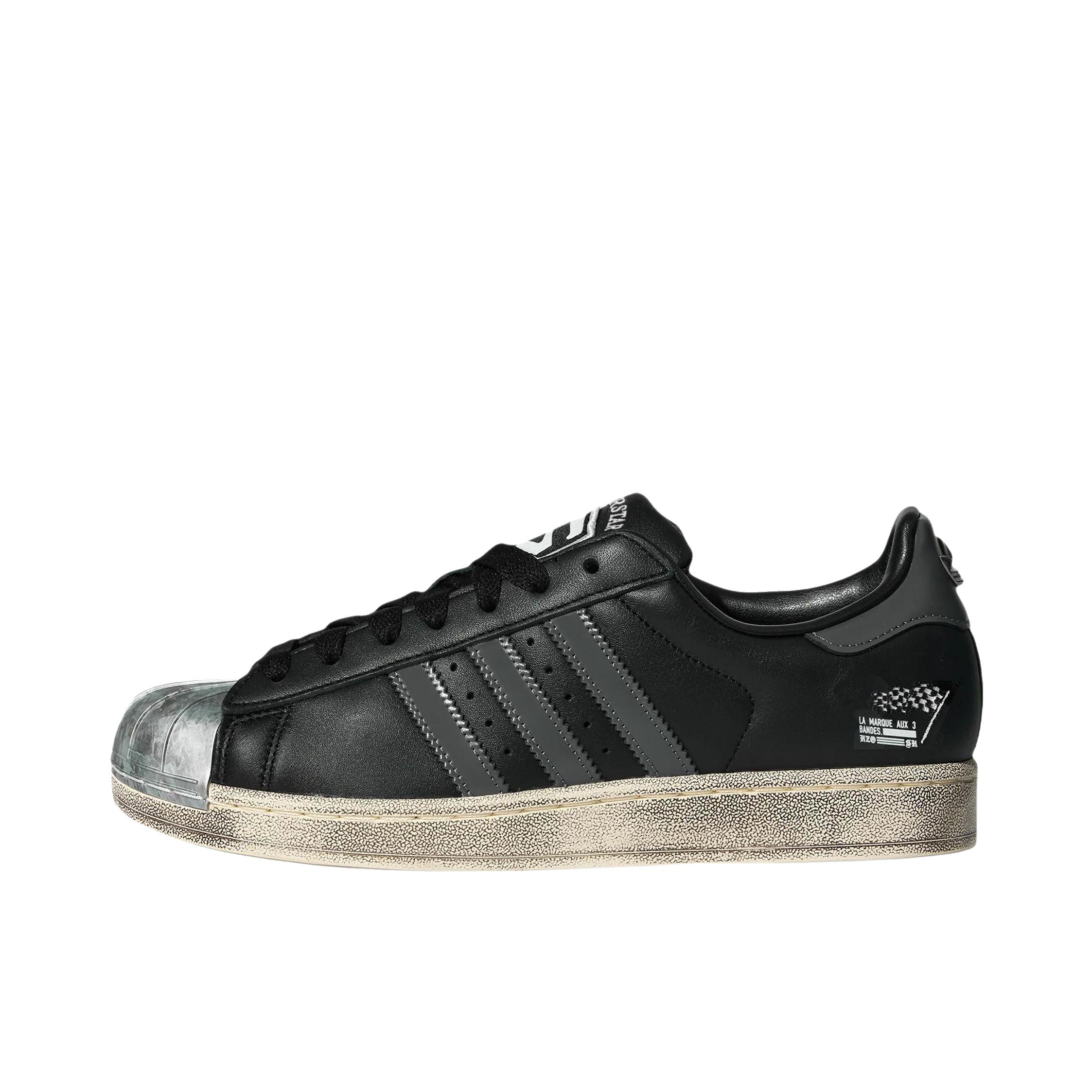 推荐商品：adidas Originals Superstar 2 板鞋 复古防滑耐磨贝壳头贴合圆头支撑 黑色/深灰色/白色