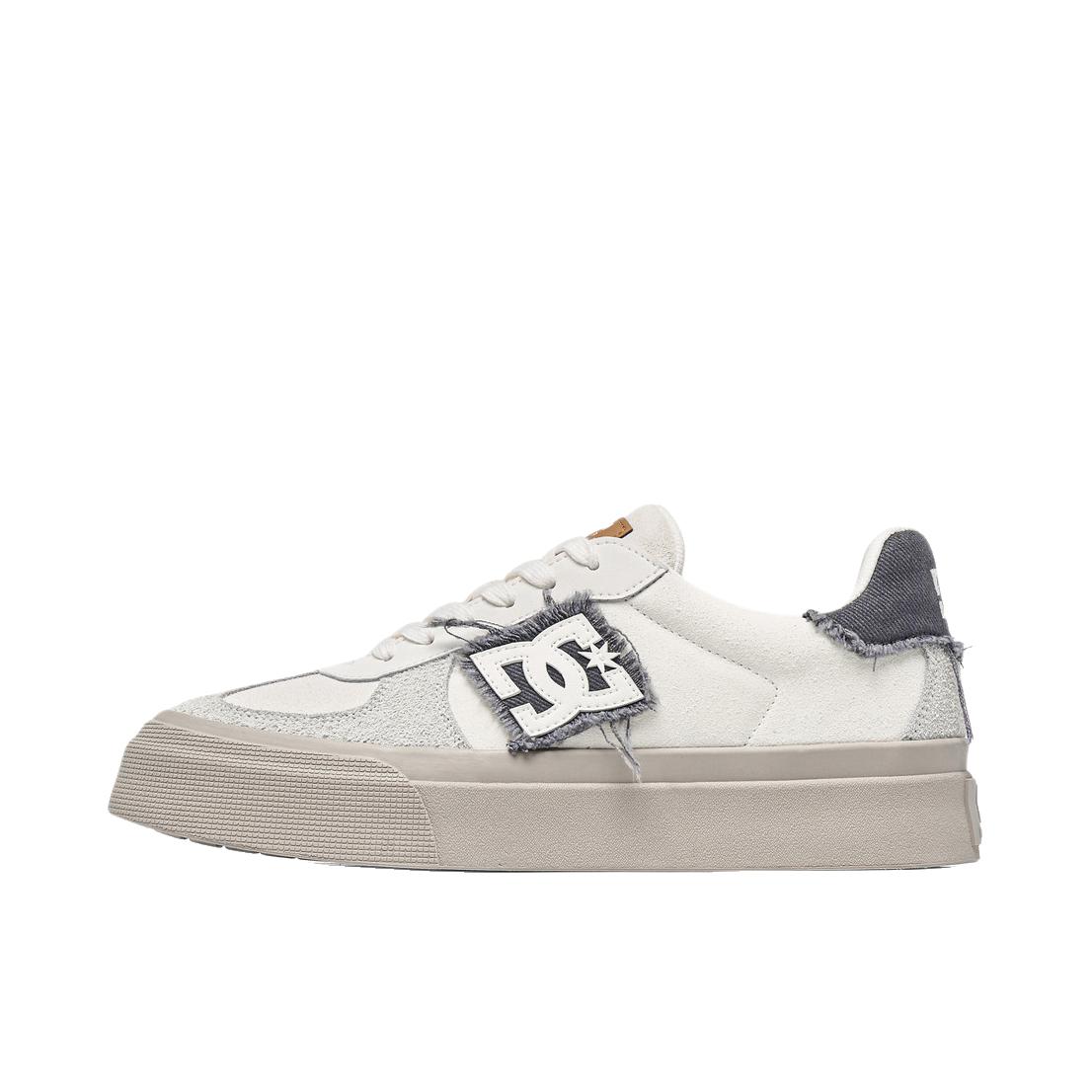 推荐商品：DC Shoes FRAY 板鞋 透气圆头舒适 奶霜白