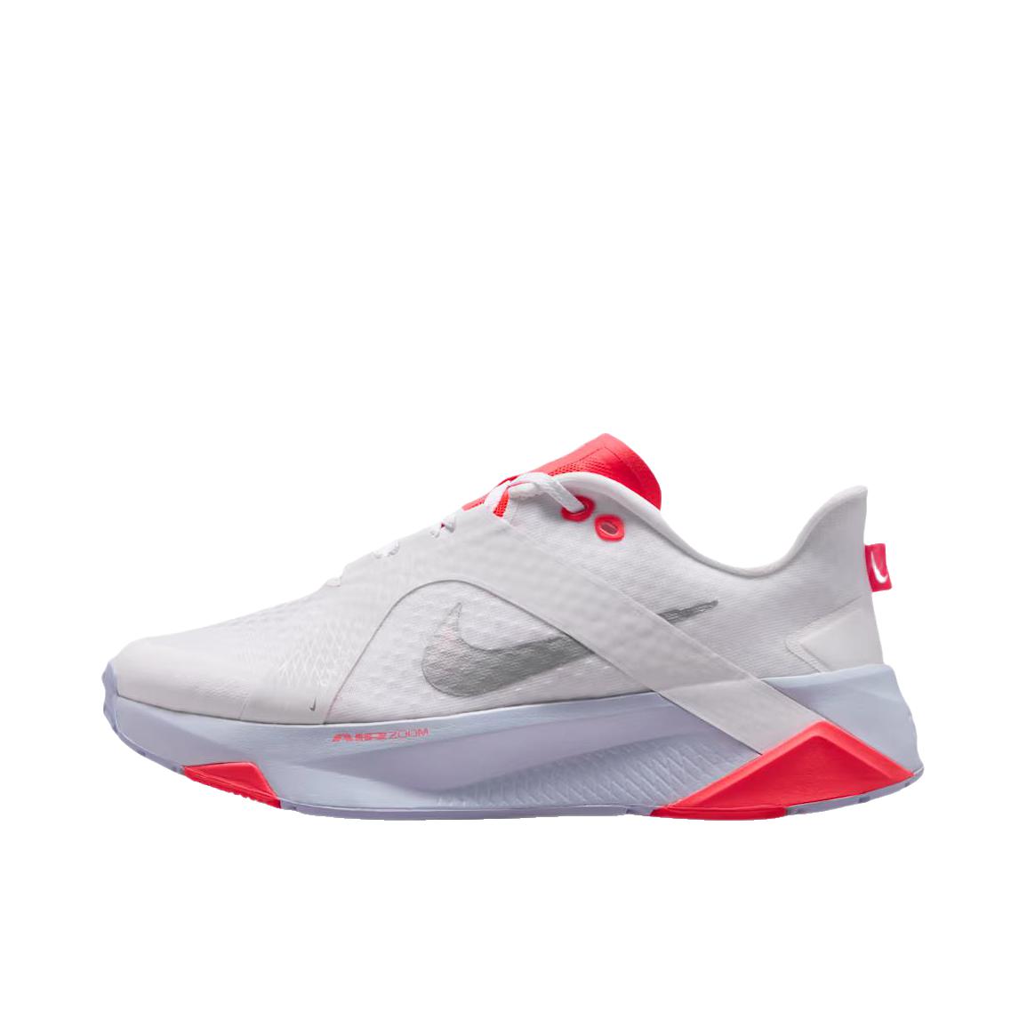 推荐商品：Nike Hybrid RN 跑鞋 耐磨防滑舒适百搭 白色/激光深红/足球灰/金属银