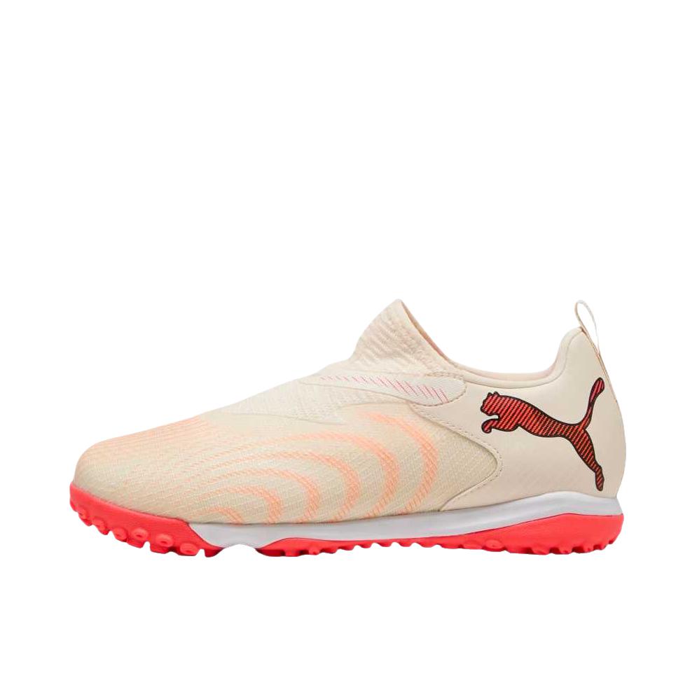 推荐商品：Puma/彪马 FUTURE 9 MATCH TT 足球鞋 钉鞋 百搭胶质碎钉人造草地支撑训练 大童/杏仁糖色/彪马白/红色/黑色