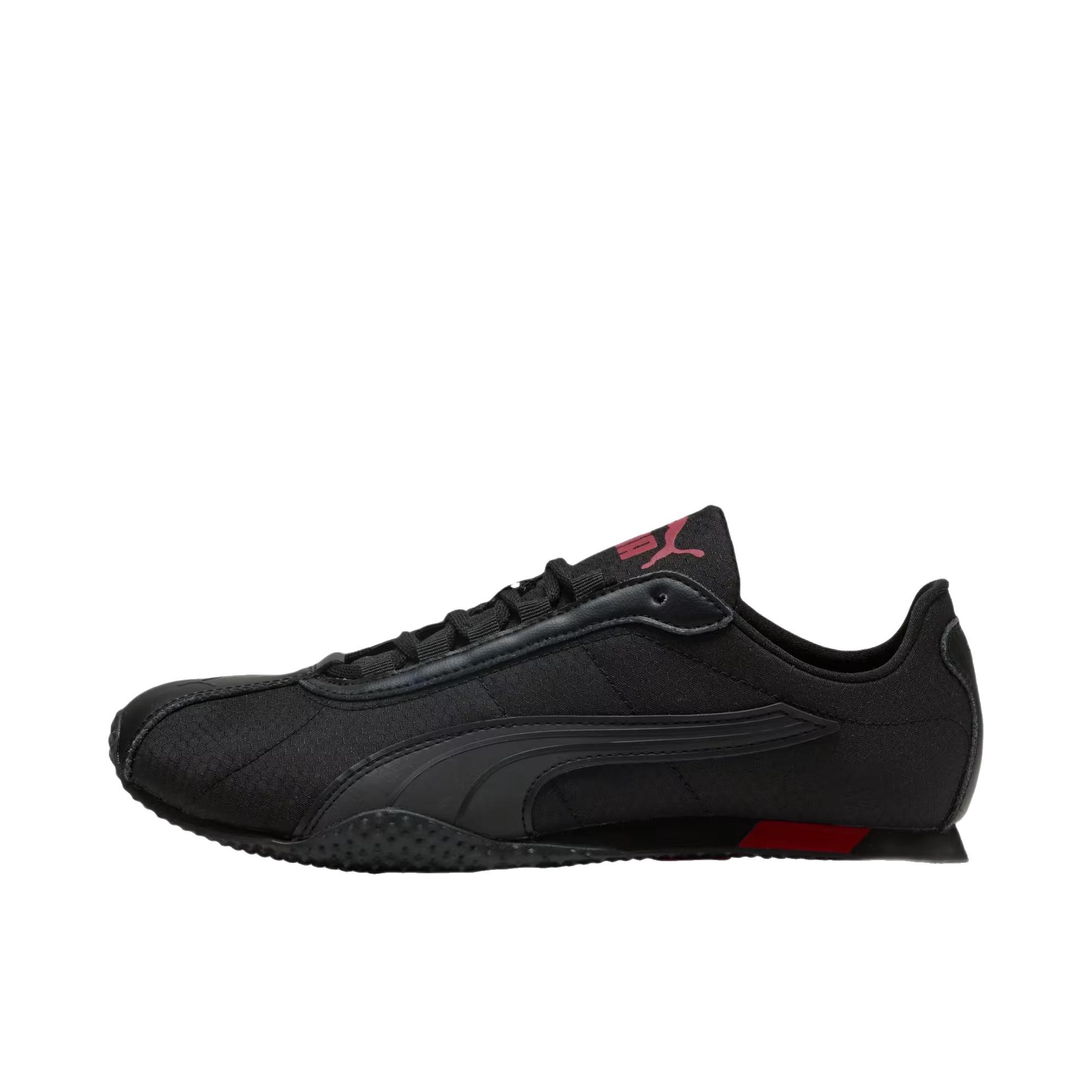 推荐商品：Puma/彪马 H-STREET 运动休闲鞋 网眼系带低帮田径千禧贴合薄底 黑色/红色