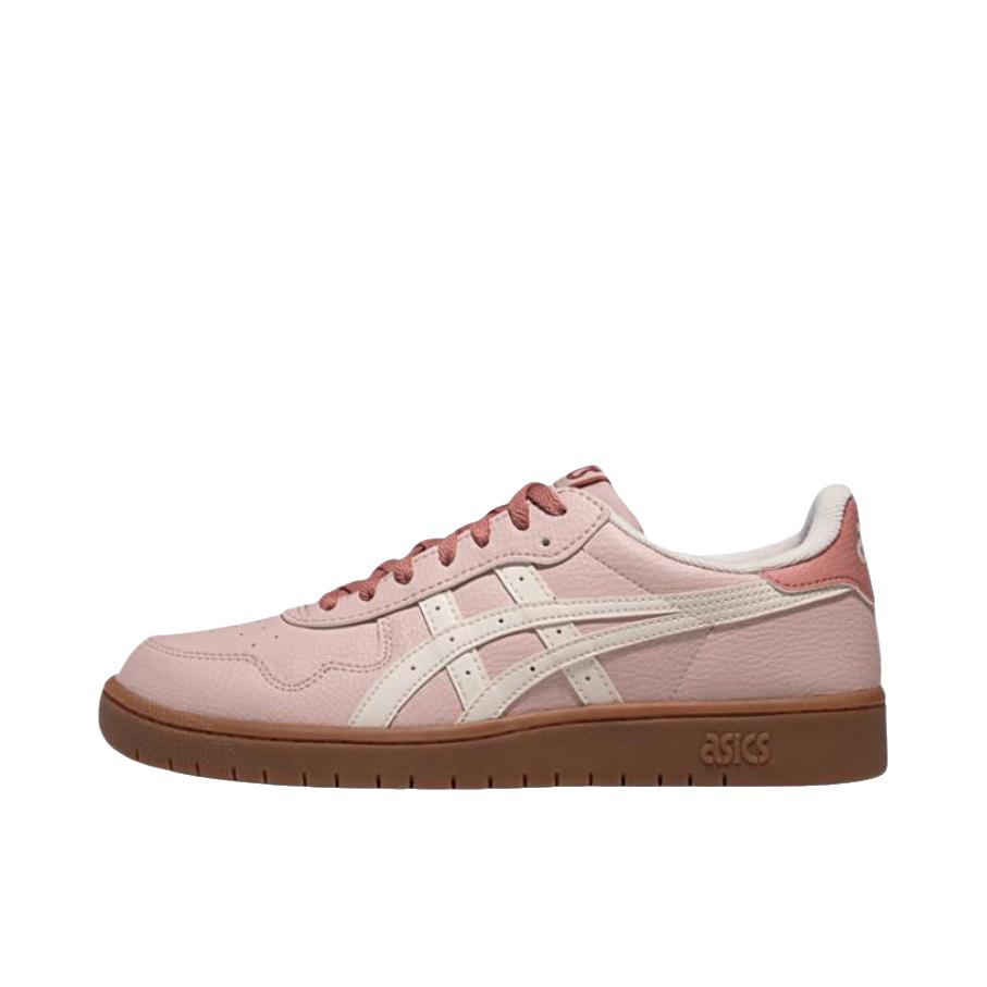 推荐商品：Asics/亚瑟士 Tiger Japan S 板鞋 薄底潮流休闲复古透气防滑耐磨 浅杏桃色/桦木色
