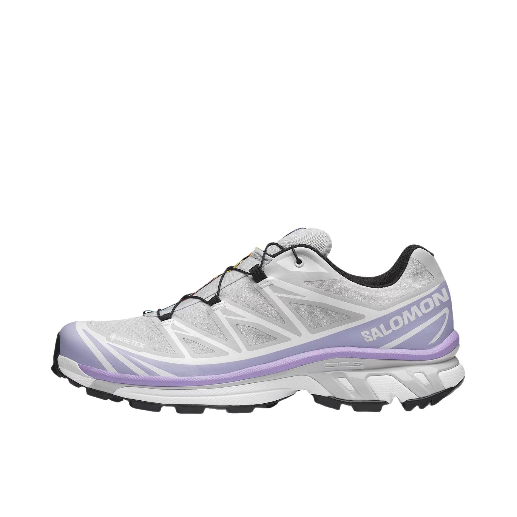 推荐商品：Salomon/萨洛蒙 XT-6 GTX 户外休闲鞋 防水包裹性支撑百搭厚底抽绳 灰色