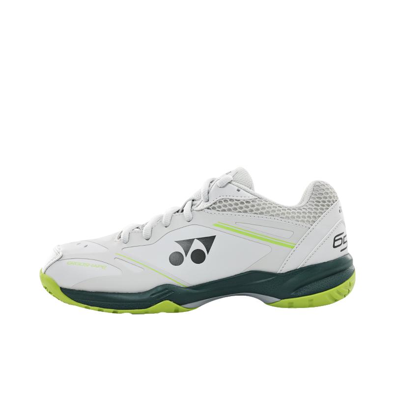 推荐商品：YONEX/尤尼克斯 POWER CUSHION 65X VA 羽毛球鞋 时尚舒适 女款/灰色/米色