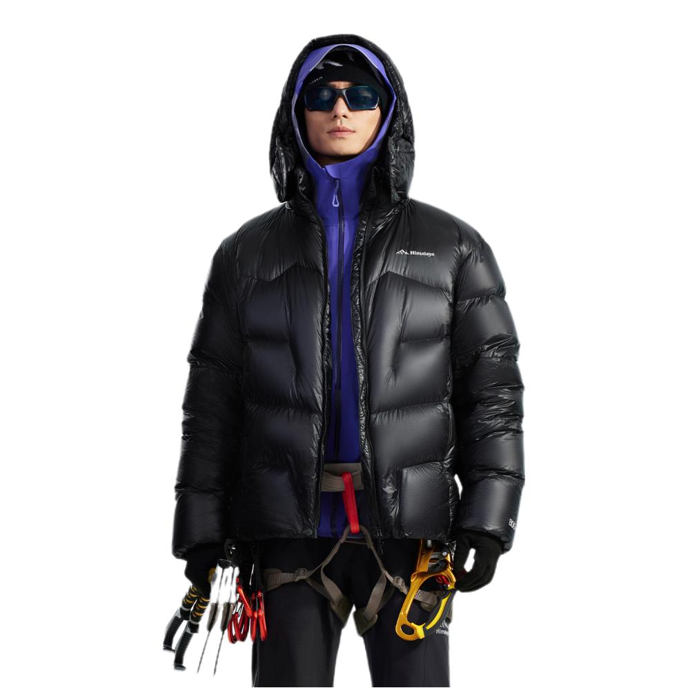 Himalaya/喜马拉雅 2026AW 保暖防泼水连帽常规款羽绒服 A36CR28125 幻影黑