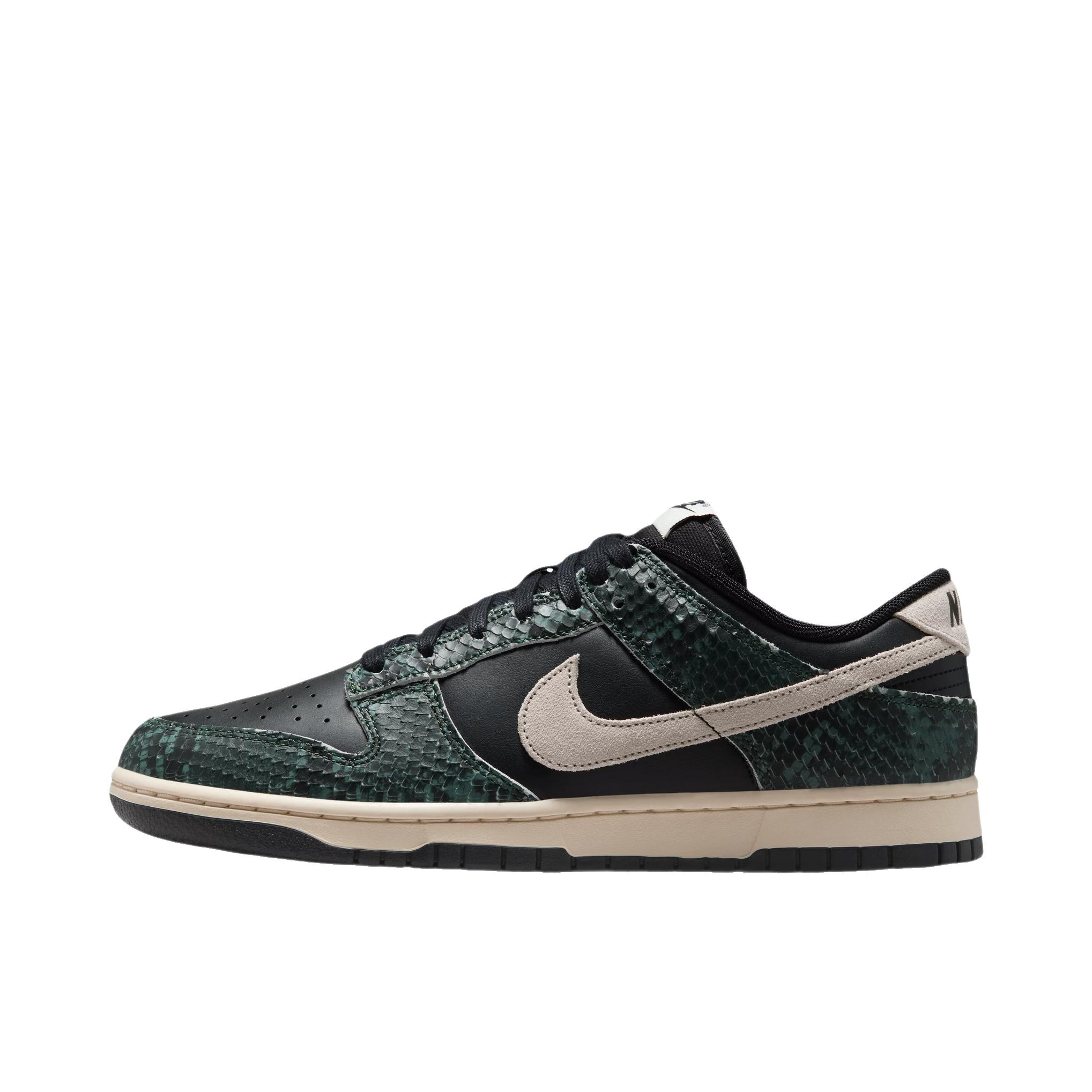 推荐商品：Nike Dunk 板鞋 经典复古百搭 黑色/柔珍珠/冷杉绿/黑云杉绿