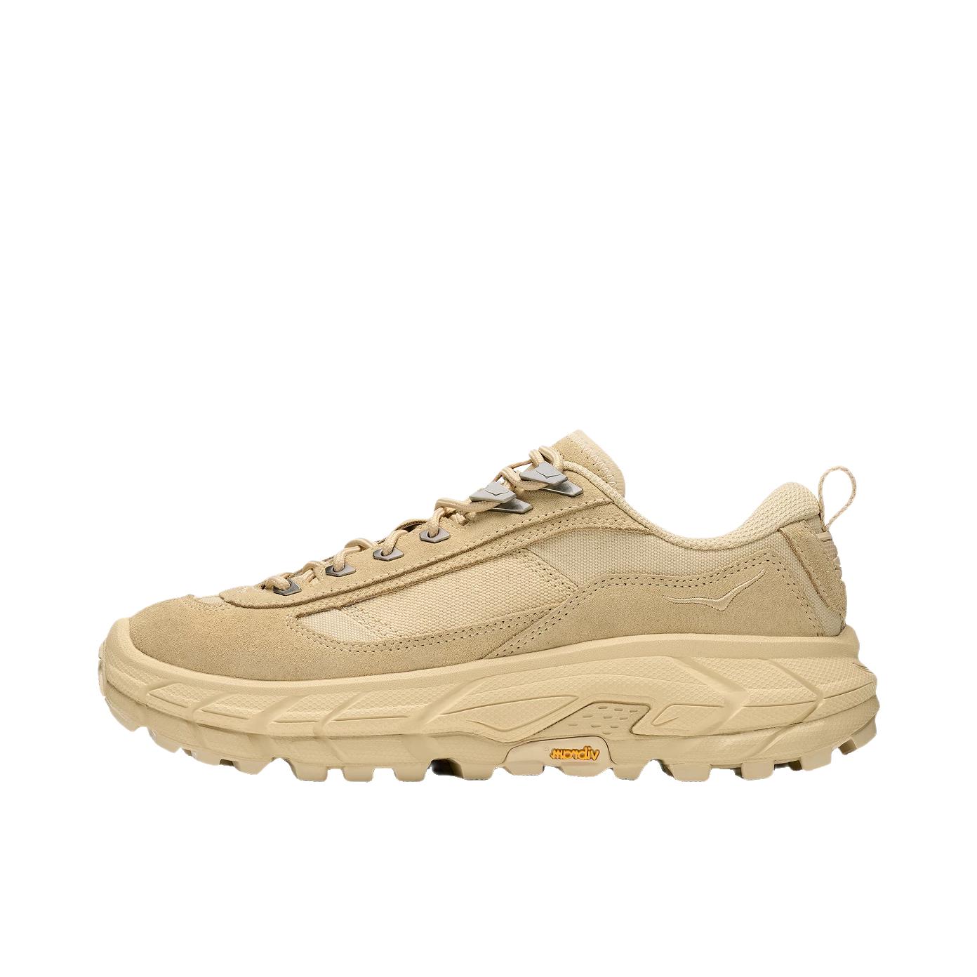 推荐商品：HOKA ONE ONE TOR SUMMIT FLD 户外休闲鞋 回弹耐磨防滑复古 藜麦色