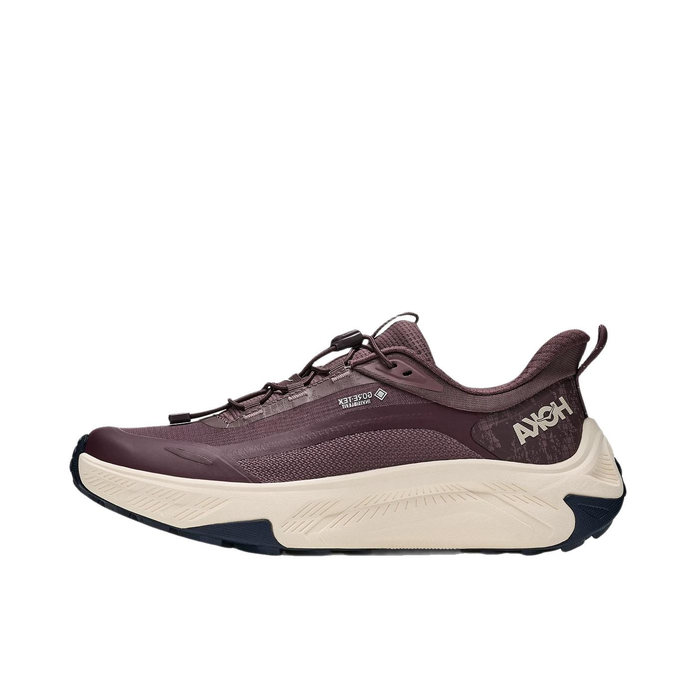 推荐商品：HOKA ONE ONE TRANSPORT 2 GTX 畅行 2 户外鞋 徒步鞋 运动休闲防滑 防水版/烟晶灰/深木槿紫