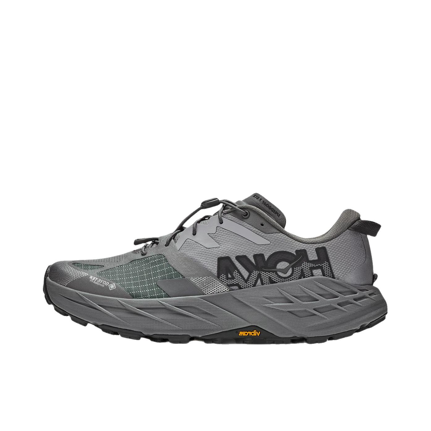推荐商品：HOKA ONE ONE SPEEDGOAT 7 HIKE GTX 户外鞋 徒步鞋 防水越野防滑 星陨灰