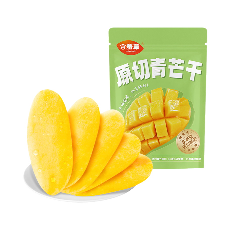 推荐商品：含羞草 500g 原切青芒干 袋装