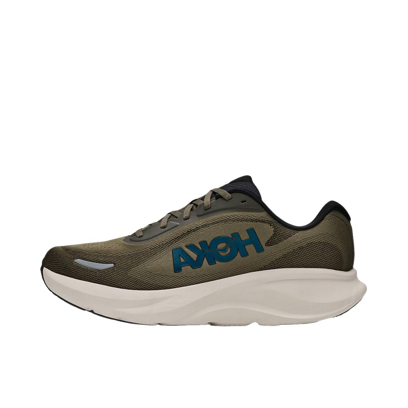 推荐商品：HOKA ONE ONE RINCON 5 跑鞋 轻量透气缓震耐磨 古橄榄色/雅石白