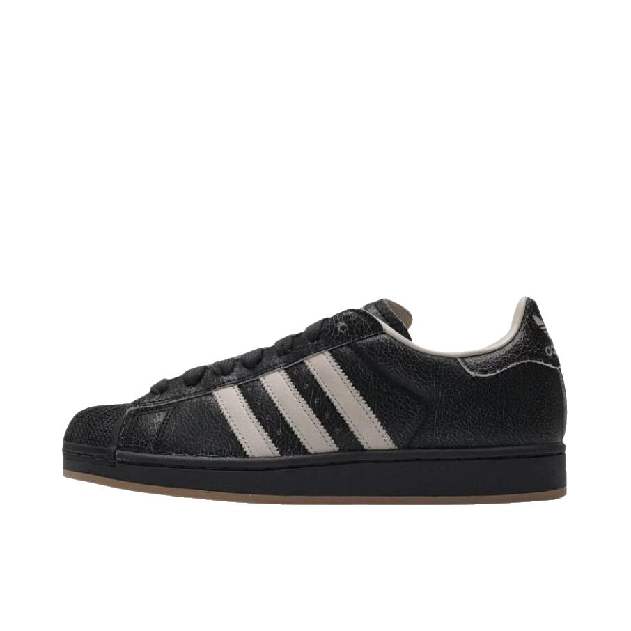 推荐商品：adidas Originals Superstar 2 板鞋 复古防滑耐磨贝壳头贴合圆头支撑 雾黑色