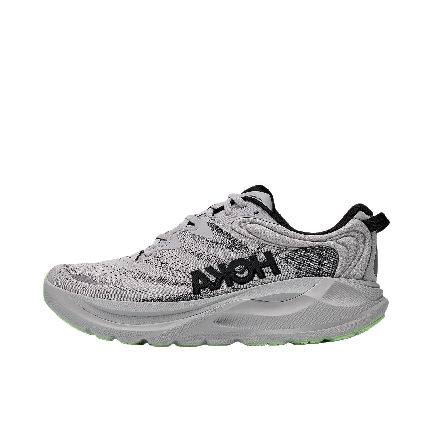 推荐商品：HOKA ONE ONE GAVIOTA 6 迦维塔 跑鞋 公路缓震回弹稳定贴合 星尘灰/黑色