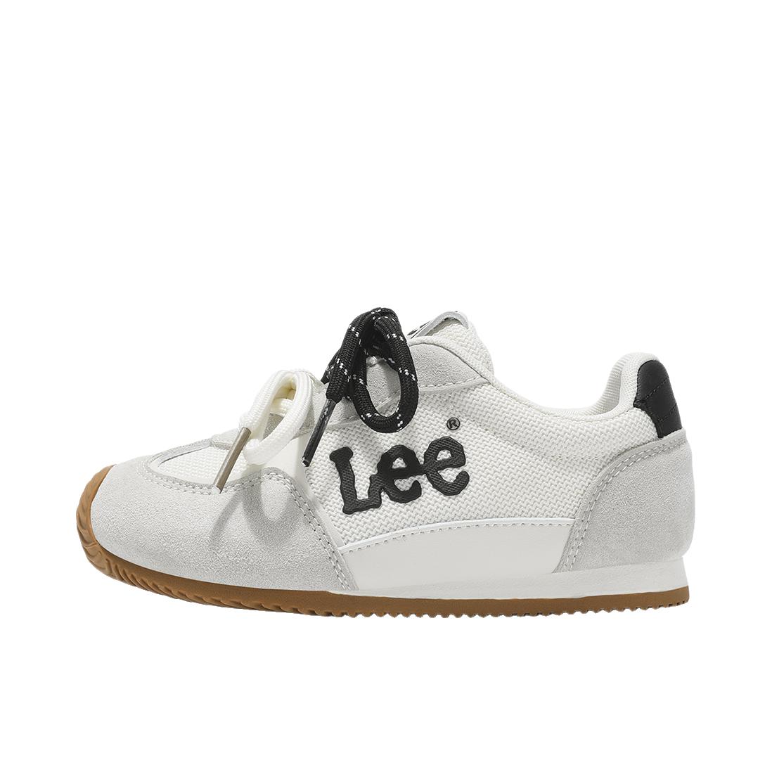 推荐商品：Lee 运动鞋儿童 便捷舒适百搭 LY5X1FUX0528 国内/亚太版本/大童/白色/黑色
