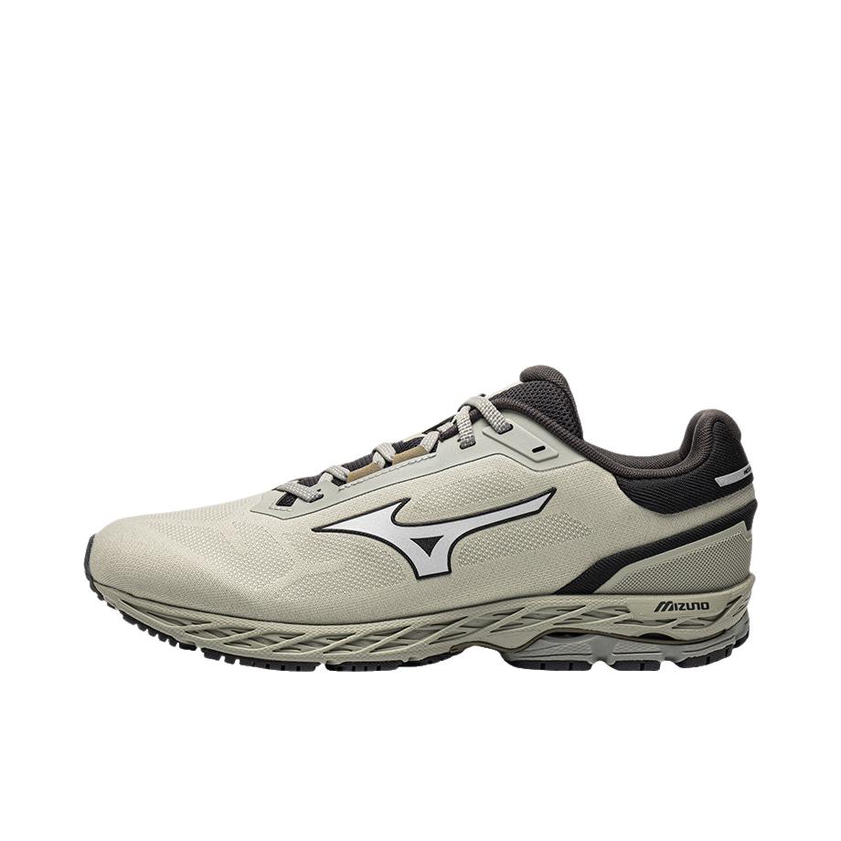 推荐商品：Mizuno/美津浓 WAVE ACE 百搭 耐磨 透气 支撑 运动休闲鞋 土褐色/深灰色