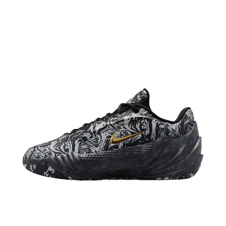 Nike Giannis Freak 8 篮球鞋 系带圆头厚底实战 黑色/荧光黄/浅烟灰