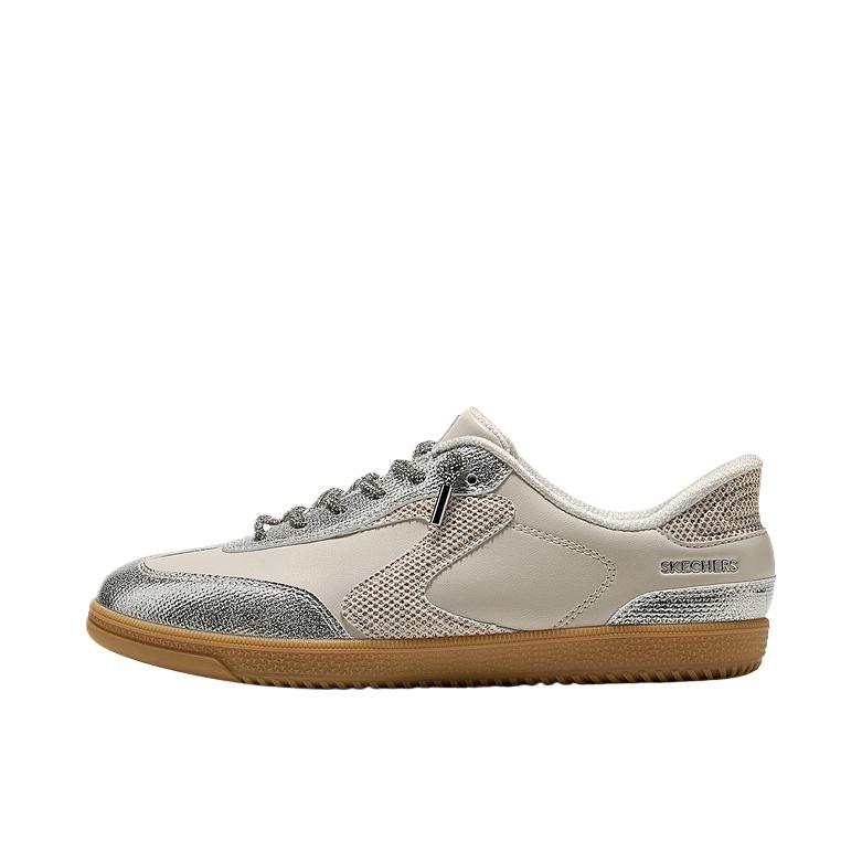 推荐商品：Skechers/斯凯奇 运动休闲鞋 百搭舒适 185328W 女款/自然色/多彩色