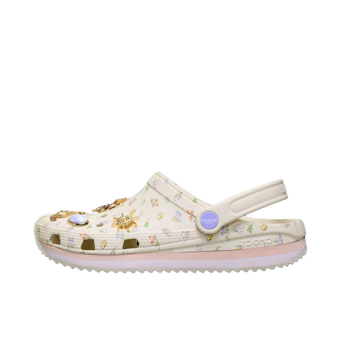 推荐商品：Crocs/卡骆驰 Florence by Mills Crocband Runner 凉鞋 休闲轻便时尚 女款/米色