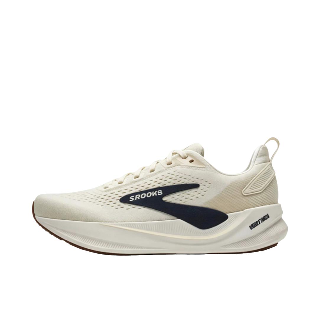 推荐商品：Brooks/布鲁克斯 Ghost Max 4 跑鞋 系带舒适 白色/黑色/米色